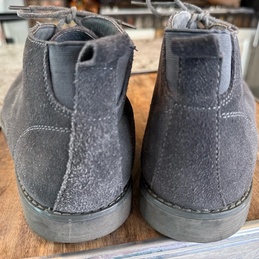 BRUNO MARC Gray Suede‎ Boots